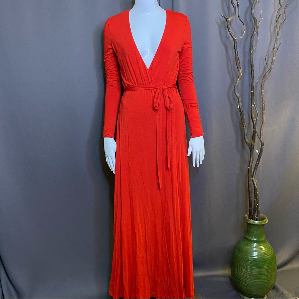 Ralph Lauren Maxi Wrap Dress